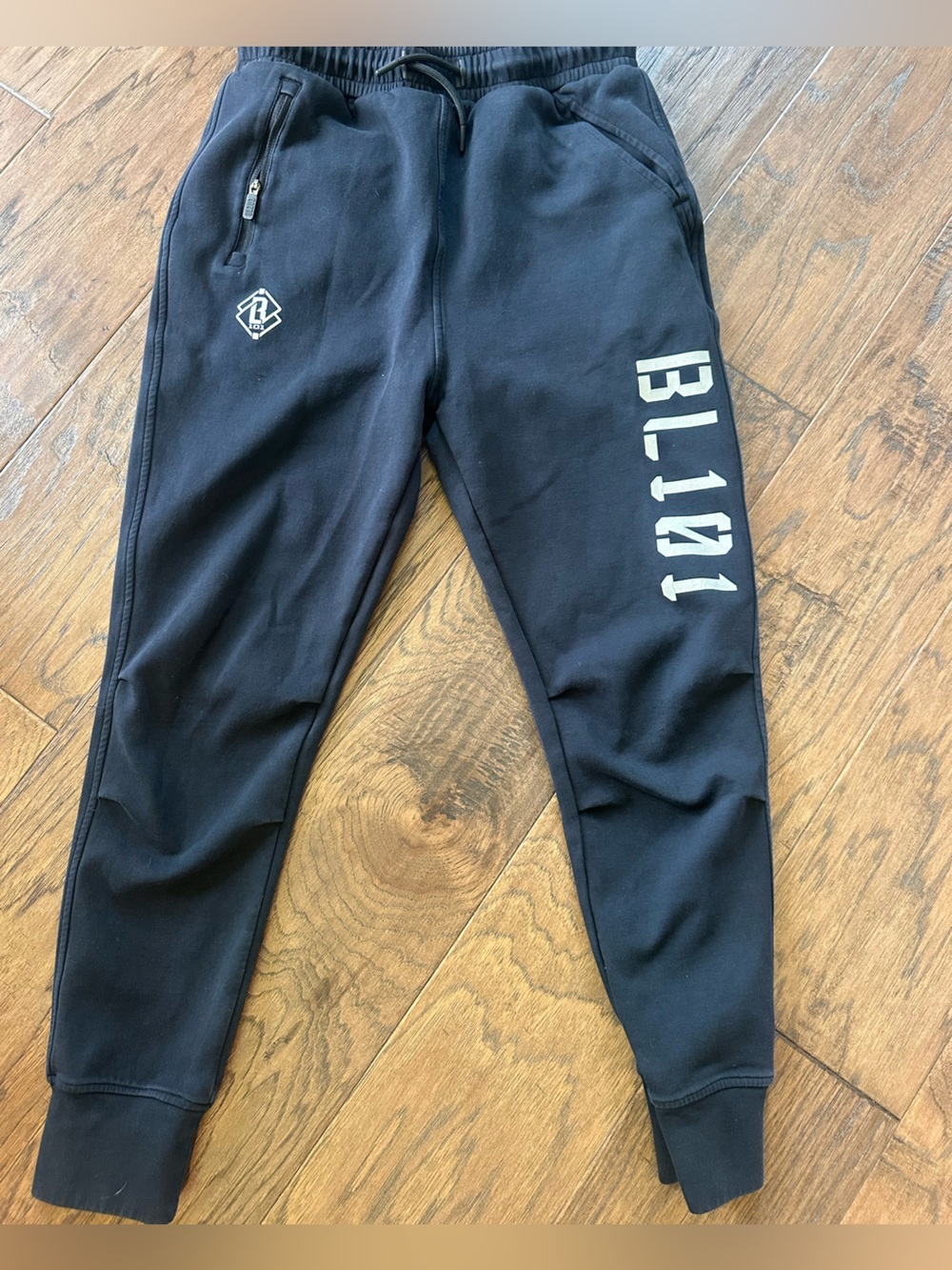 Baseball Lifestyle 101 Black Jogger Sweatpants YXL